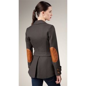 Smythe charcoal riding jacket, size 6/8